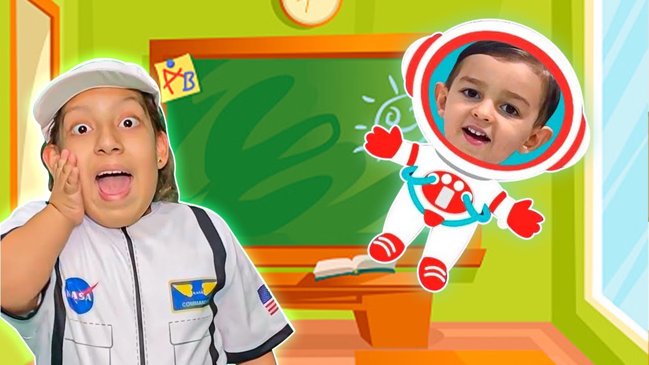 MC Fun and JP learn about the planets (story for kids) - YouTube