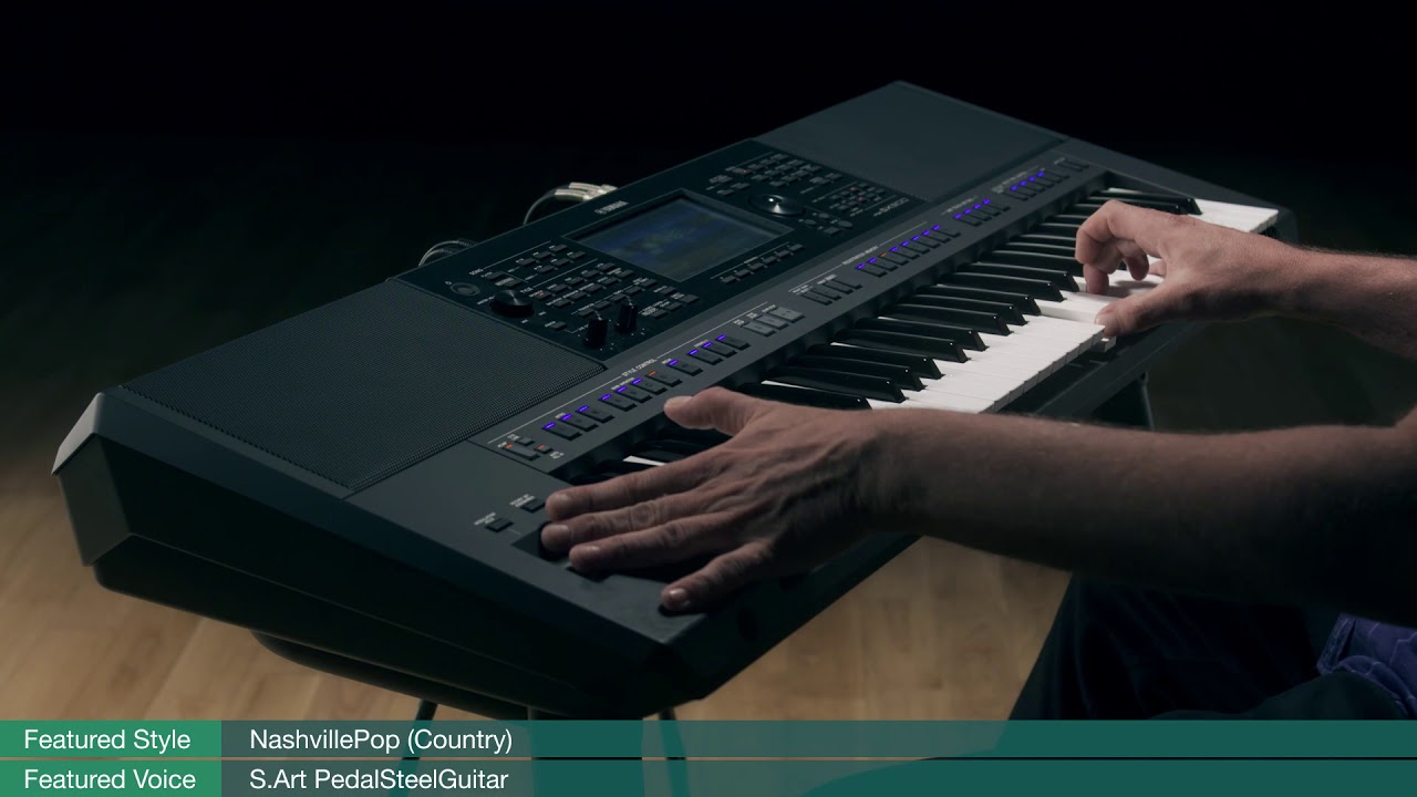 PSR-SX900 - Voice & Style Demonstration: NashvillePop (Country)