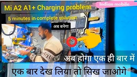 Mi A2 only Charging Logo Show Problem!!Mi Charging Problem Ko Thik Karna Sikhe New Trick 2025