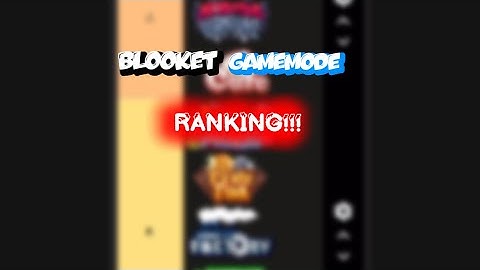 Ranking Blooket Gamemodes tier list!!!