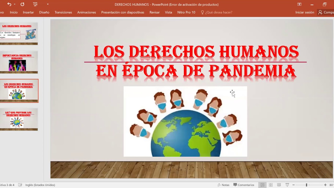 LOS DERECHOS HUMANOS EN EPOCA DE PANDEMIA - YouTube