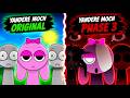 Sprunki Yandere Moch: Original vs Phase 3 #sprunki