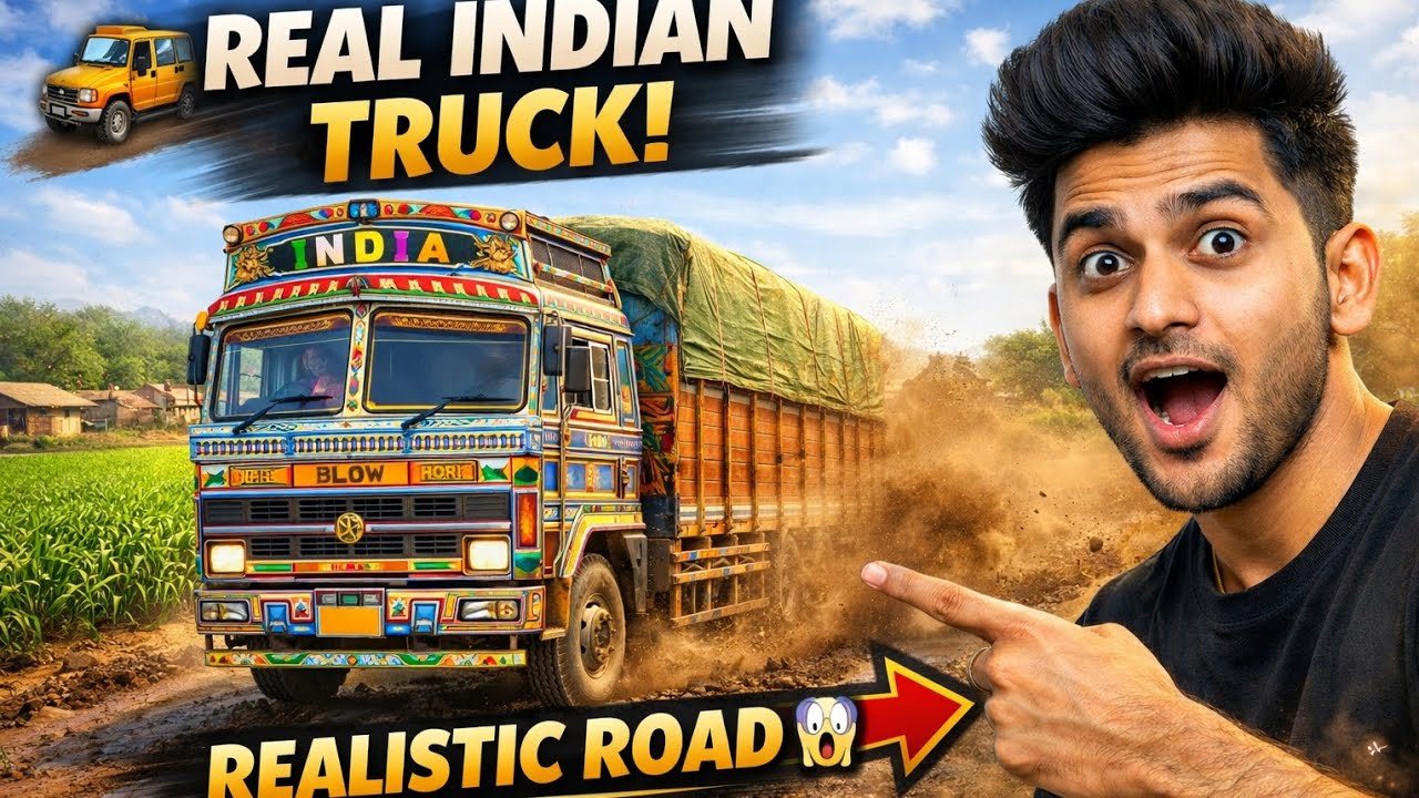 Indian Truck Driving Game 2026 🚛 Real Village Simulator Gameplay | Desi truck game