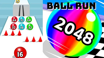 Ball Run 2048 Crazy Game | All Levels | Best Android Game 2023