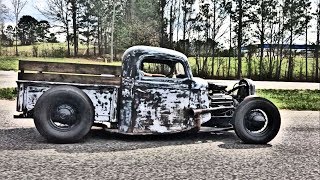 1937 FORD BOBBER RAT ROD SHOP TRUCK