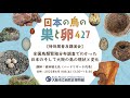 【ネット配信】特別展普及講演会「全国鳥類繁殖分布調査でわかった日本のそして大阪の鳥の現状と変化」