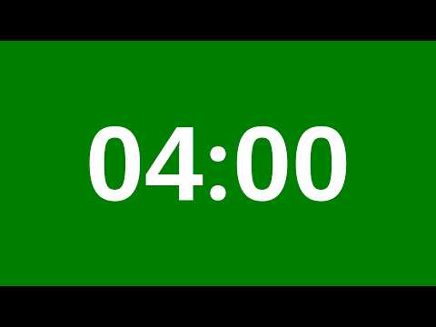 4 Minute Timer - 240 Second Countdown
