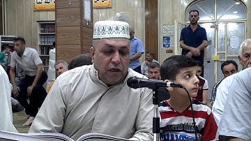 تلاوة وتكبيرات عيد الاضحى المبارك جامع الخلفاء للمقرئ ملأ سلام الزهاوي 10ذي الحجة1ايلول 2017