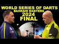 Littler v van gerwen final 2024 bahrain masters world series of darts