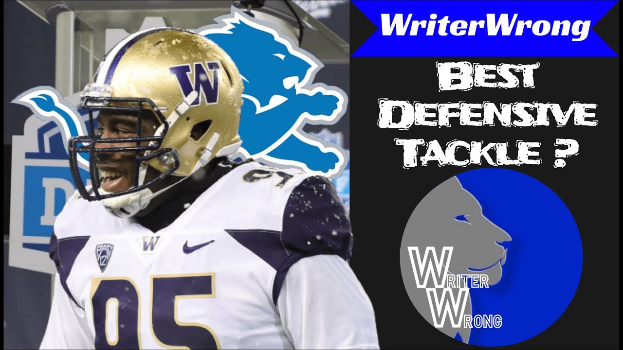 Is Levi Onwuzurike the Best DT in the Class? Detroit Lions Rookie Breakdown