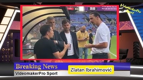 Zlatan Ibrahimović icona a fine gara: Barcellona-Milan 2-2 penalty 3-4 - USA Tour 2024