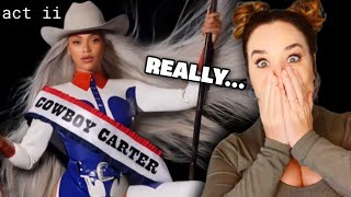 Vocal coach *FIRST TIME* listen to ** COWBOY CARTER ** by Beyoncé