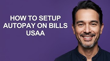 How to Setup Autopay on Bills Usaa - KevinHowTo