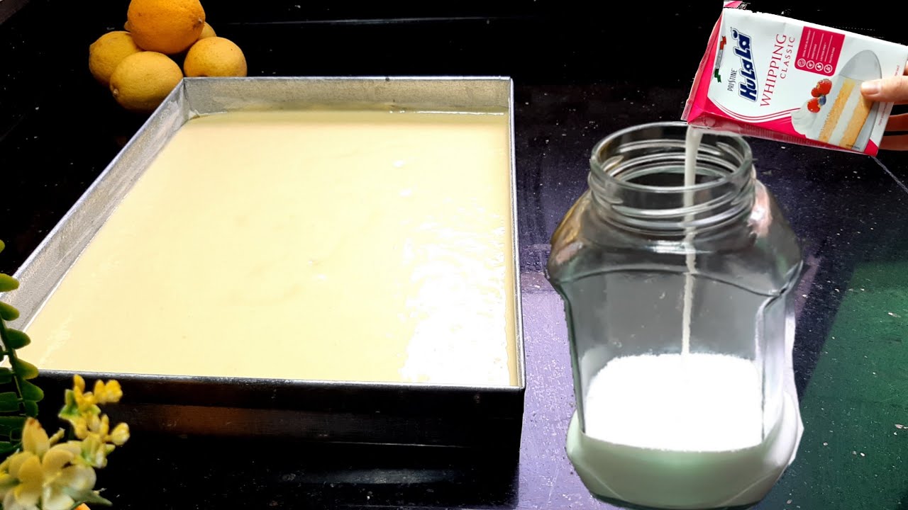 عليها الطلب هاد الايام❗نساي عليك حلوة لاكريم وبرعيهم بطارطة كتحمق✔بلاخلاط وبلاحليب اقتصادية جداااا