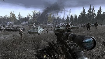 Call Of Duty 4 Modern Warfare (2007) (Story Heavy) (German Version) /#09 :  Behind Enemy lines (DE)