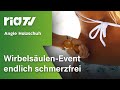 Wirbelsäulen-Event - «endlich schmerzfrei» mit Angie Holzschuh