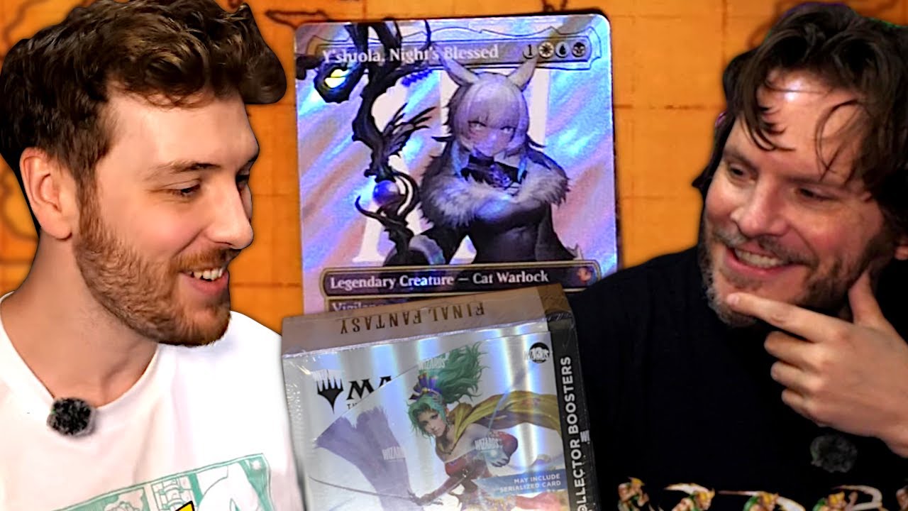 Opening Final Fantasy Magic Collector Card Packs With Pete!