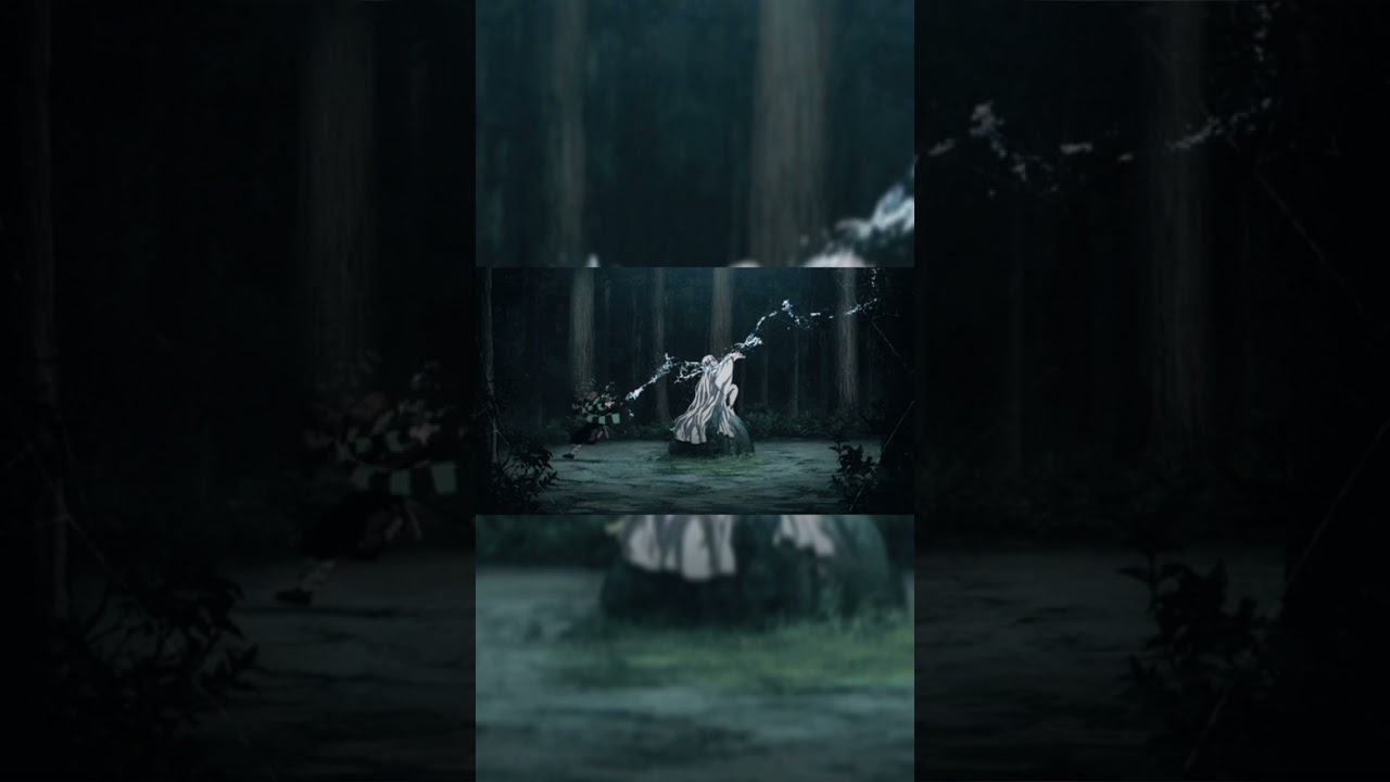 Tanjiro killing spider demon mother 