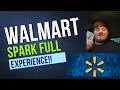 watch this before you drive for walmart spark! full walk through!