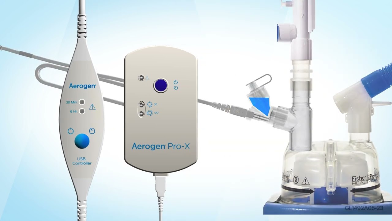 Aerogen連続ネブライザー療法用チューブセット
