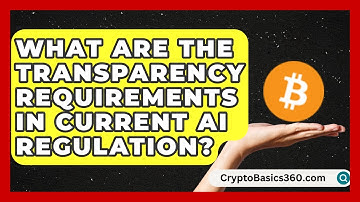 What Are the Transparency Requirements in Current AI Regulation?