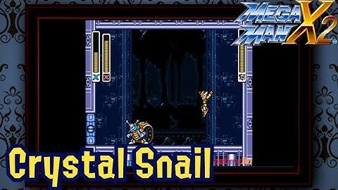 Mega Man X2 - Crystal Snail stage walkthrough (#9)