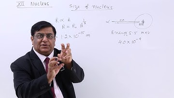 Class 12th – Size of Nucleus | Nucleus | Tutorials Point