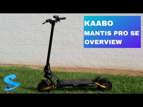 Kaabo Mantis Pro SE Electric Scooter Review of Features.