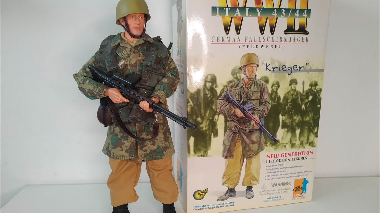 未使用品　Dragon Models WWII フィギュア セット KRIEGER - REF. 70122 - DRAGON MODELS WWII - 1/6 SCALE MILITARY