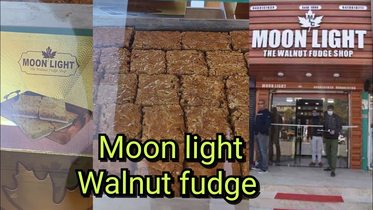 Moon light. Walnut fudge. srinagar. 