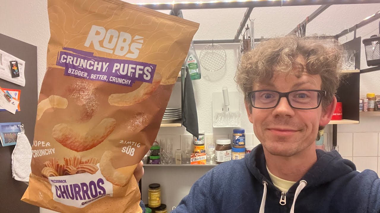 Crunchy Robs ROBs Crunchy Puffs mit Churros-Geschmack im Test - YouTube