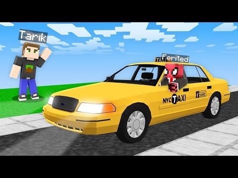 Minecraft AMA Taksici Olduk