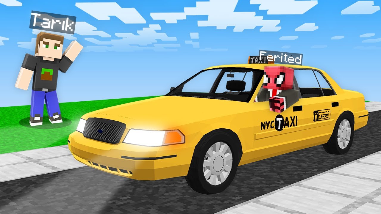 Minecraft AMA Taksici Olduk
