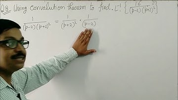 Inverse Laplace Transform-Q8 of Convolution Theorem (Most Important) in Hindi By Dr. Santosh Saxena