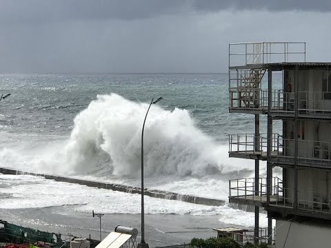 Inundaciones en el Malecón de La Habana: Los efectos del huracán Milton ya se sienten en Cuba