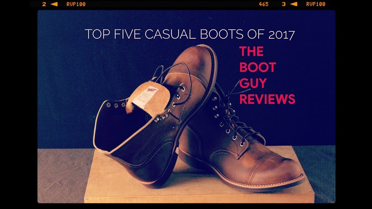 Top FIve Casual Boots [ The Boot Guy Reviews ] - YouTube