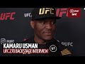 "We're seeing the evolution of heavyweights" Kamaru Usman on Ngannou v Gane at UFC 270