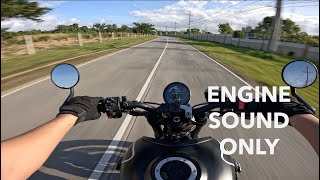 Afternoon Run | Triumph Trident 660 raw sound | Yoshimura Exhaust | Go Pro Hero 12 Black