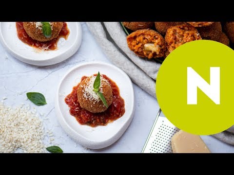 Videó: Lean Arancini - Töltött Rizsgömbök