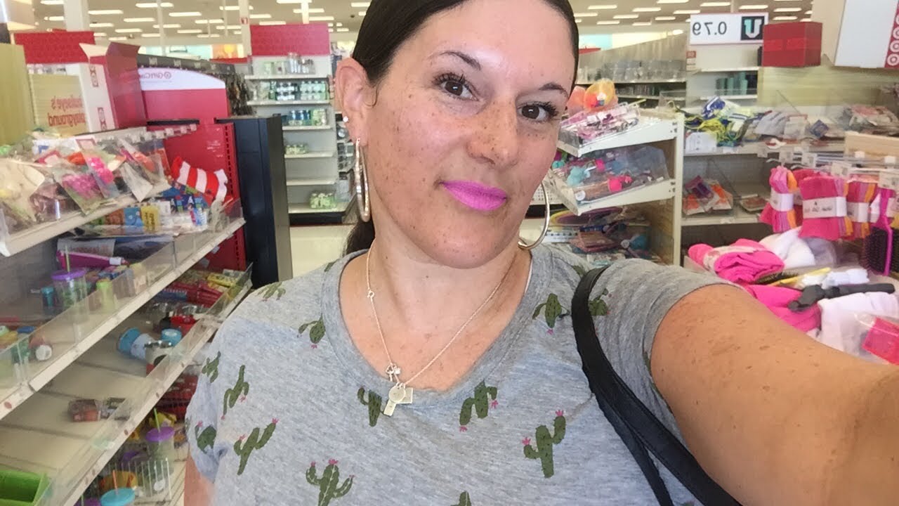 *LIVE* BACK TO SCHOOL SHOPPING AT TARGET DOLLAR SPOT