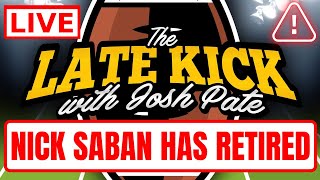Nick Saban RETIRES At Alabama - Josh Pate Rapid Reaction image