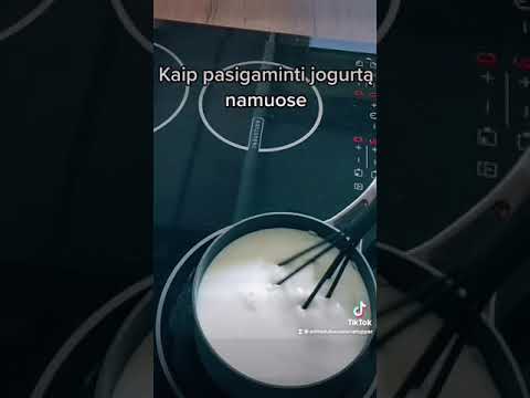 Video: Kaip Pasigaminti Naminio Jogurto