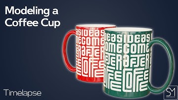 Modeling Coffee Cup | Blender Timelapse Modeling | Blender 2.9