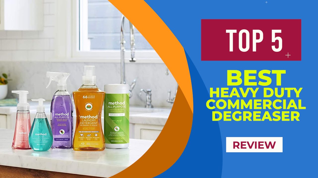 Top 5 Best Heavy Duty Commercial Degreaser in 2023 ( Reviews ) YouTube