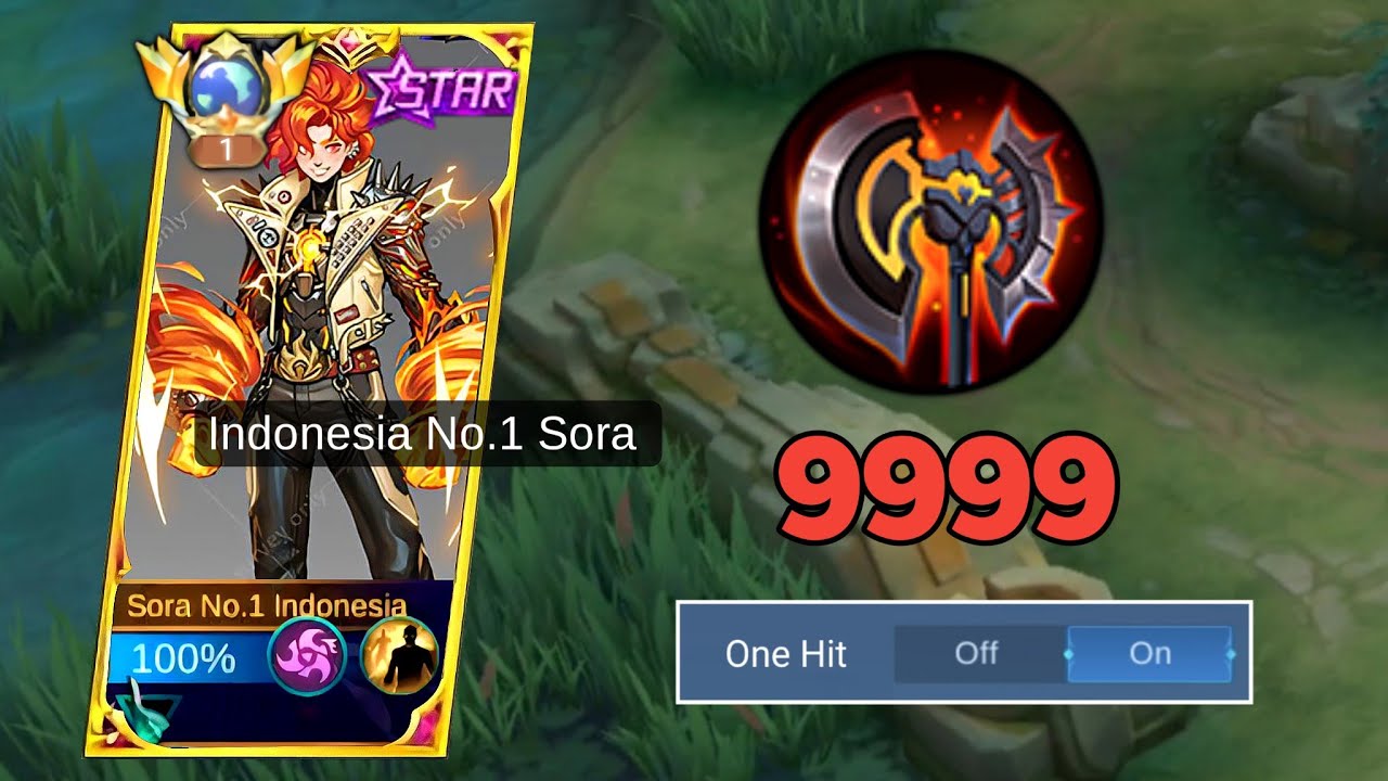 100% SORA WAR AXE BUILD IS BACK! | AUTO ONE HIT (MUST TRY) | MLBB