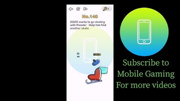 Brain Out Level 140 - ZOZO wants to go skating with friends! Help him find another skate.