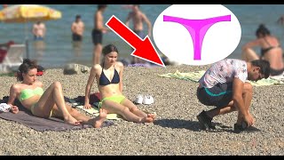 Man Thong Prank at Beach   Best of Just For Laughs