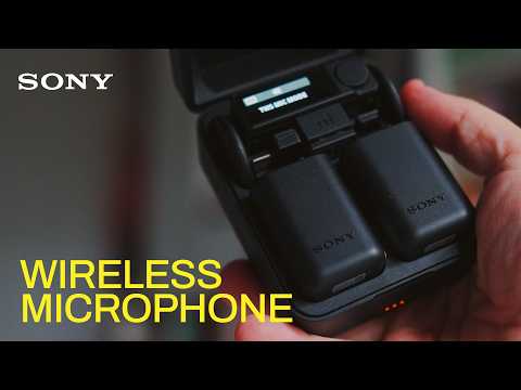 Sony’s New Wireless Mic Has a Built-In Backup (32-Bit Float) | Sal D'Alia