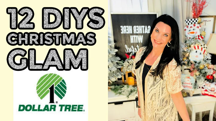 🌲12 DIY DOLLAR TREE WINTER WONDERLAND/ CHRISTMAS DECOR CRAFTS🌲 Ep 33 Olivia's Romantic Home DIY