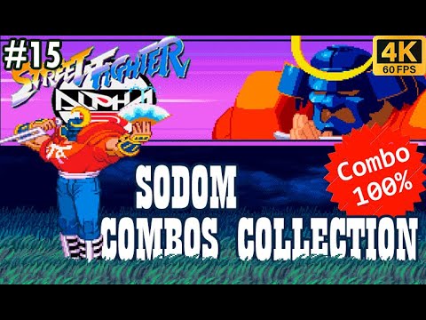 SFA2 SODOM Combos Collection Street Fighter Alpha 2 #15